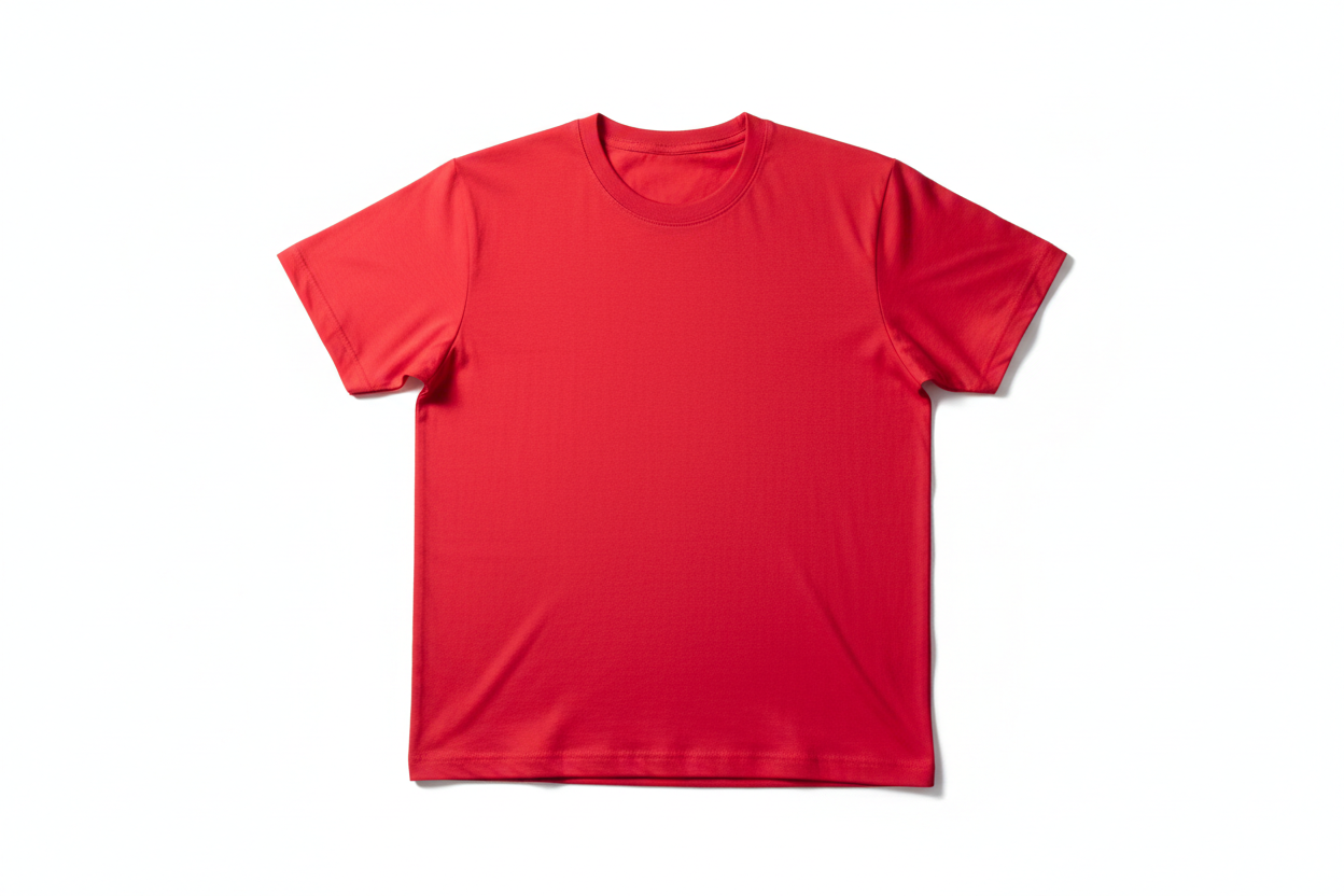 red t-shirt